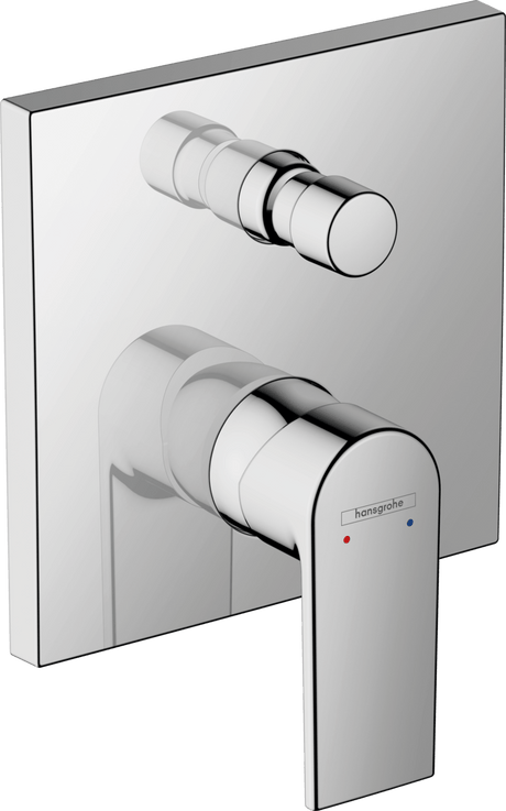 Hansgrohe Vernis Shape Single Lever Bath Mixer For Concealed Installation - Chrome - 71468000 - TAP 'N' SHOWER