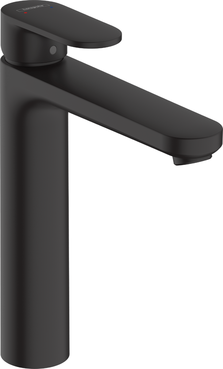 Hansgrohe Vernis Blend Single Lever Basin Mixer 190 With Pop - up Waste Set - Matt Black - 71552670 - TAP 'N' SHOWER