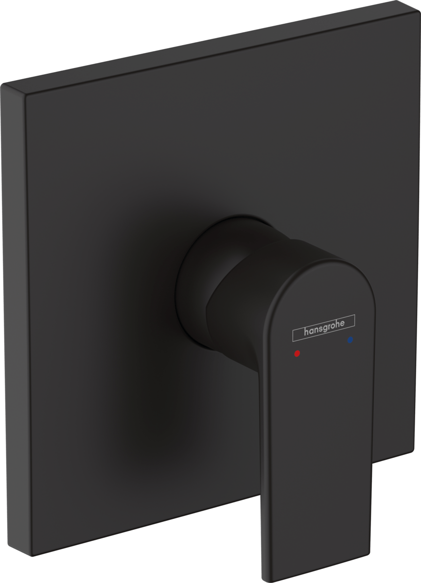 Hansgrohe Vernis Shape Single Lever Shower Mixer For Concealed Installation - Matt Black - 71668670 - TAP 'N' SHOWER