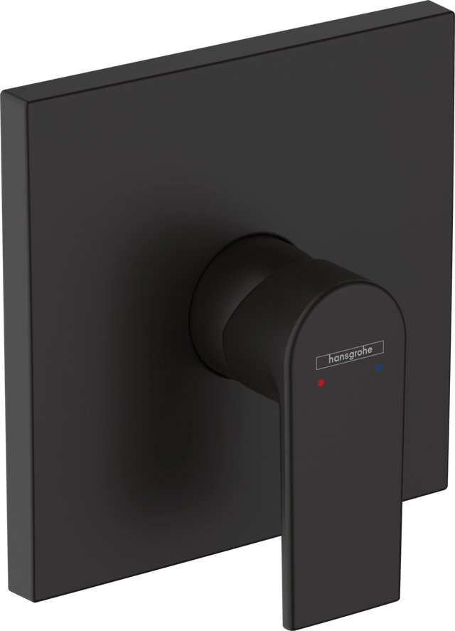 Hansgrohe Vernis Shape Single Lever Shower Mixer For Concealed Installation - Matt Black - 71668670 - TAP 'N' SHOWER