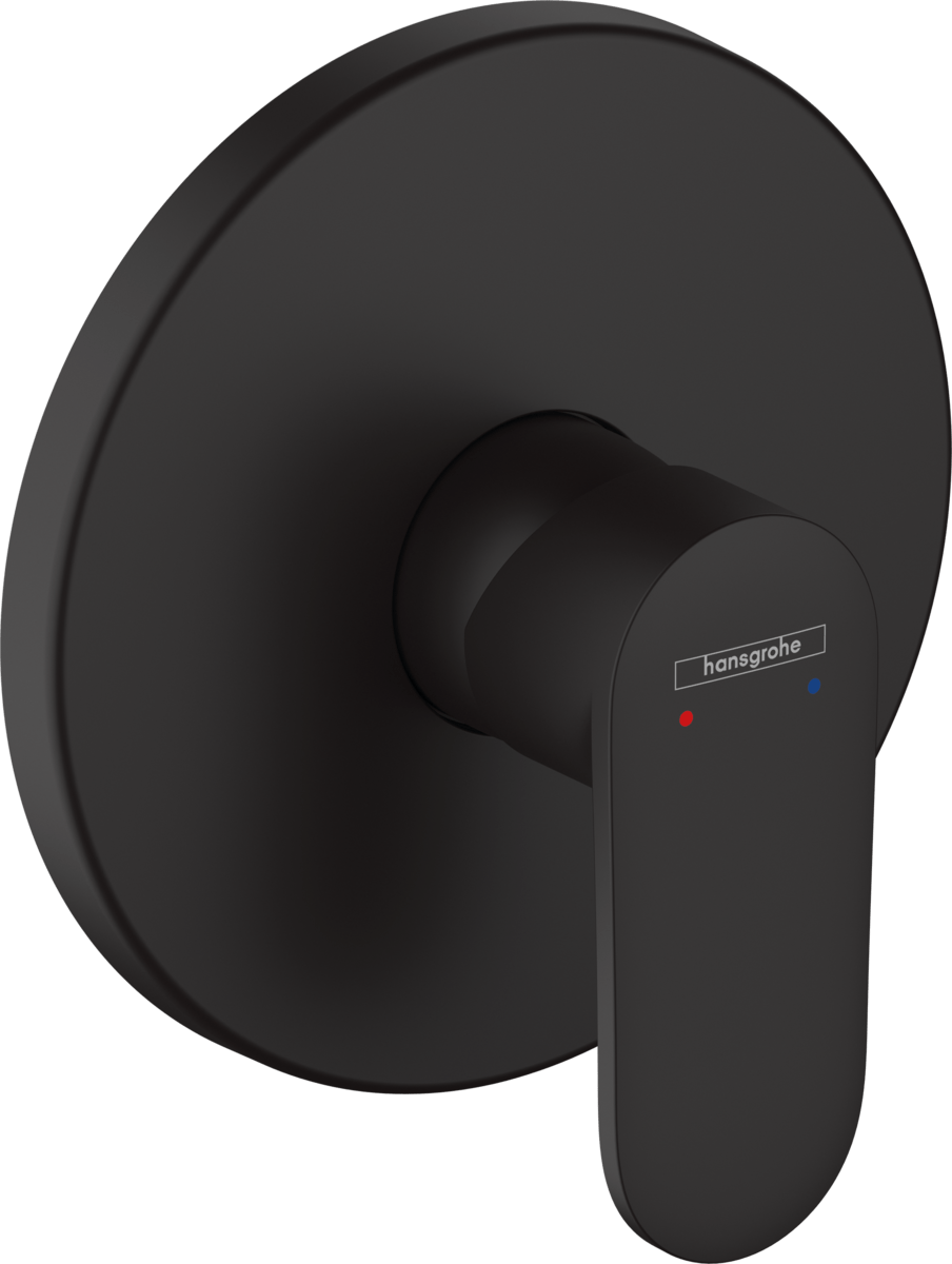 Hansgrohe Vernis Blend Single Lever Shower Mixer For Concealed Installation - Matt Black - 71667670 - TAP 'N' SHOWER