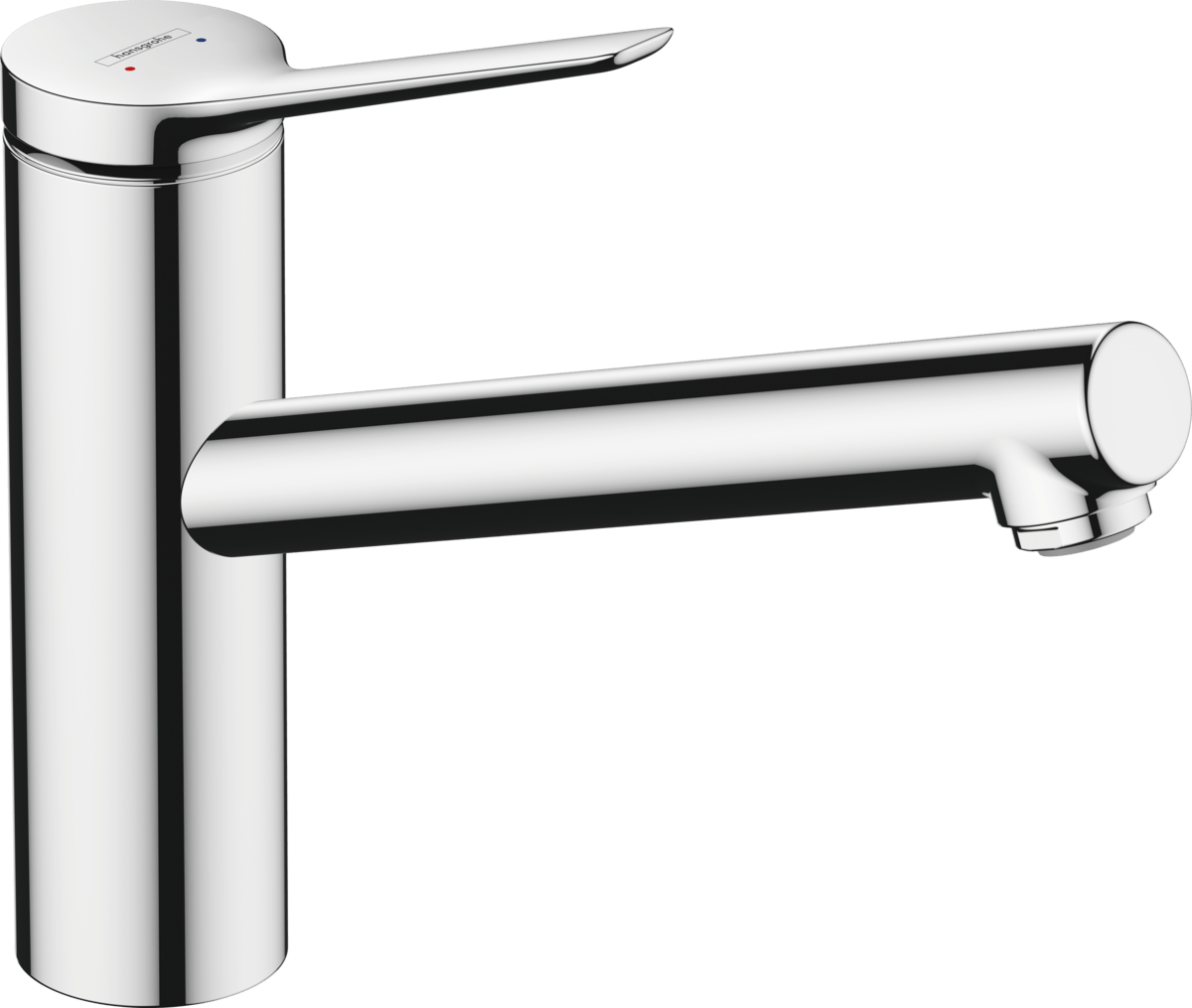 Hansgrohe Zesis M33 Single Lever Kitchen Mixer 150 Lowpressure/vented Hot Water Cylinders 1jet - Chrome - 74806000 - TAP 'N' SHOWER