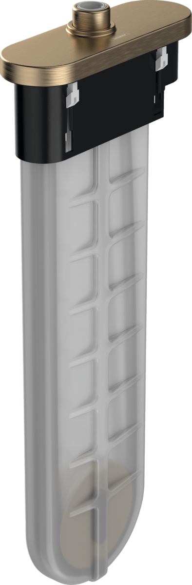 Hansgrohe Sbox Finish Set Oval - Brushed Bronze - 28020140 - TAP 'N' SHOWER