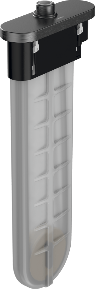 Hansgrohe Sbox Finish Set Oval - Brushed Black Chrome - 28020340 - TAP 'N' SHOWER