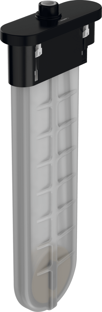 Hansgrohe Sbox Finish Set Oval - Matt Black - 28020670 - TAP 'N' SHOWER