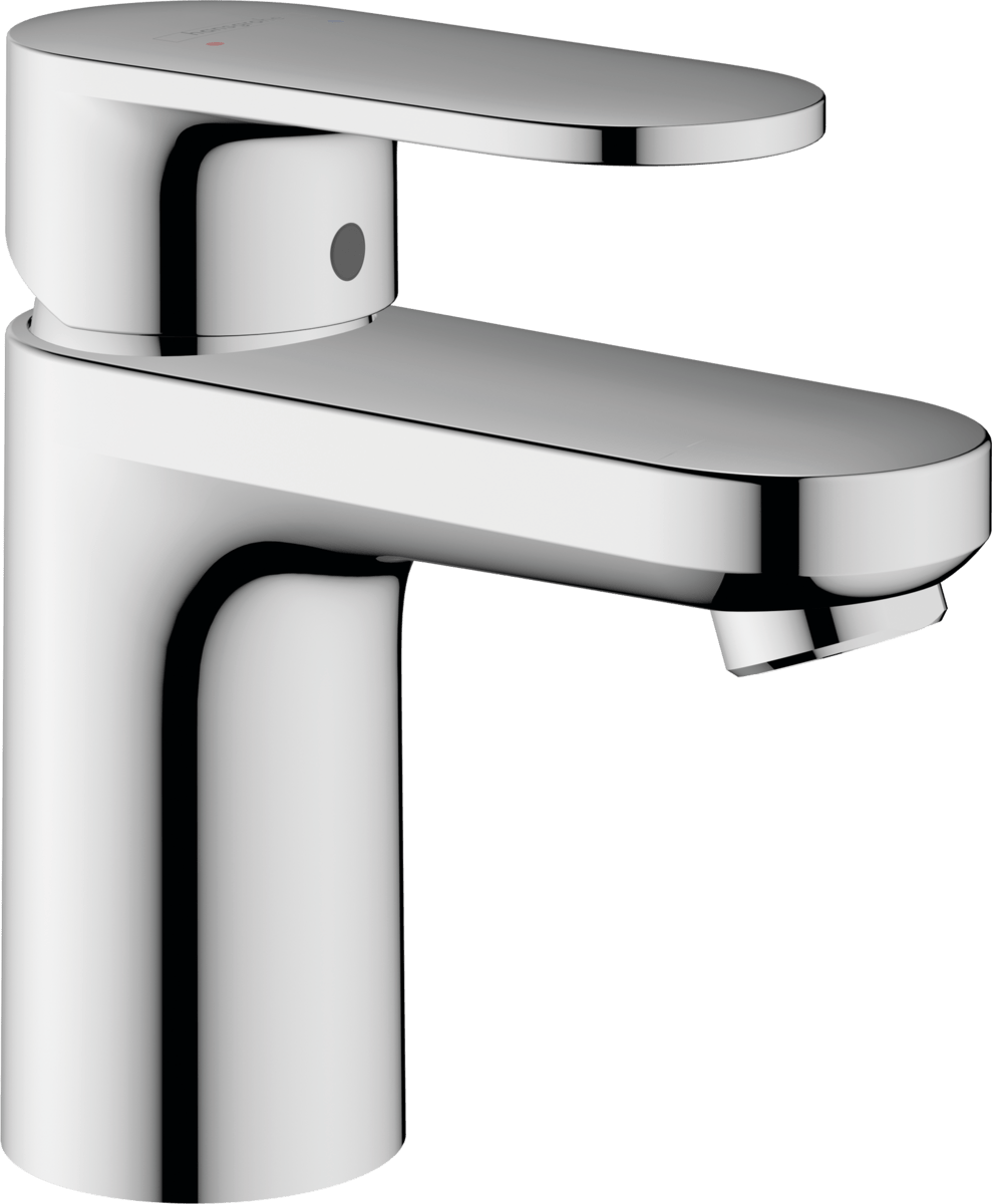 Hansgrohe Vernis Blend Single Lever Basin Mixer 70 With Pop - up Waste Set - Chrome - 71550000 - TAP 'N' SHOWER