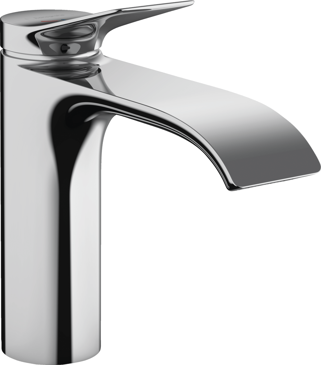 Hansgrohe Vivenis Single Lever Basin Mixer 110 Coolstart With Pop - up Waste Set - Chrome - 75023000 - TAP 'N' SHOWER
