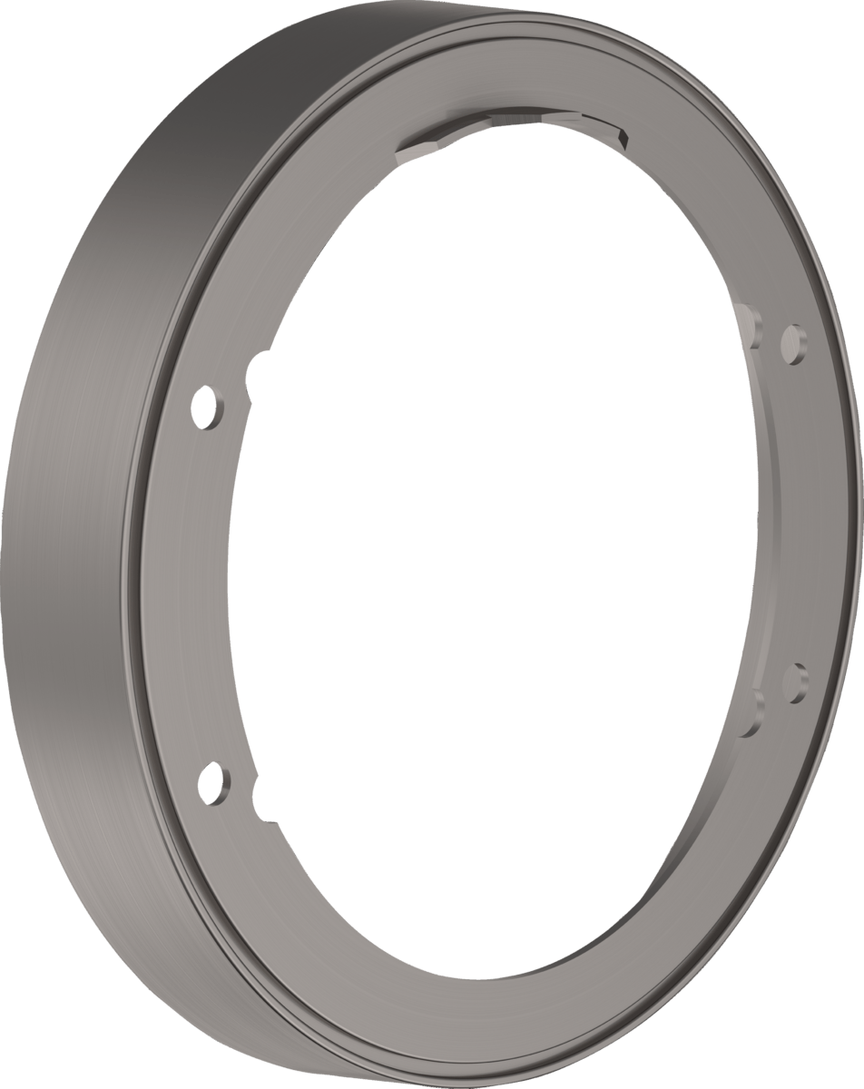 Hansgrohe Extension Set 150 Mm - Brushed Black Chrome - 13597340 - TAP 'N' SHOWER