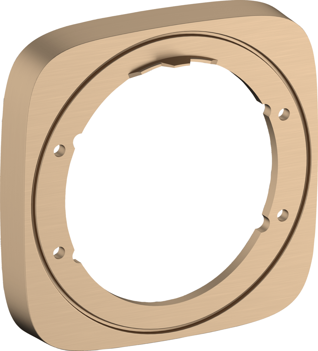 Hansgrohe Puravida Extension Element 157 X 157 mm - Brushed Bronze - 15597140 - TAP 'N' SHOWER