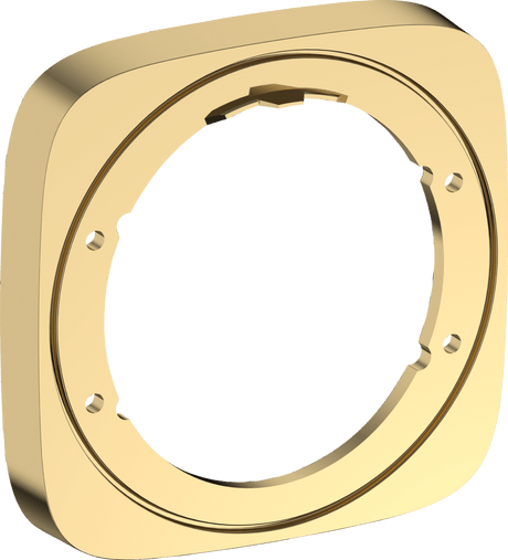 Hansgrohe Puravida Extension Element 157 X 157 mm - Polished Gold - optic - 15597990 - TAP 'N' SHOWER