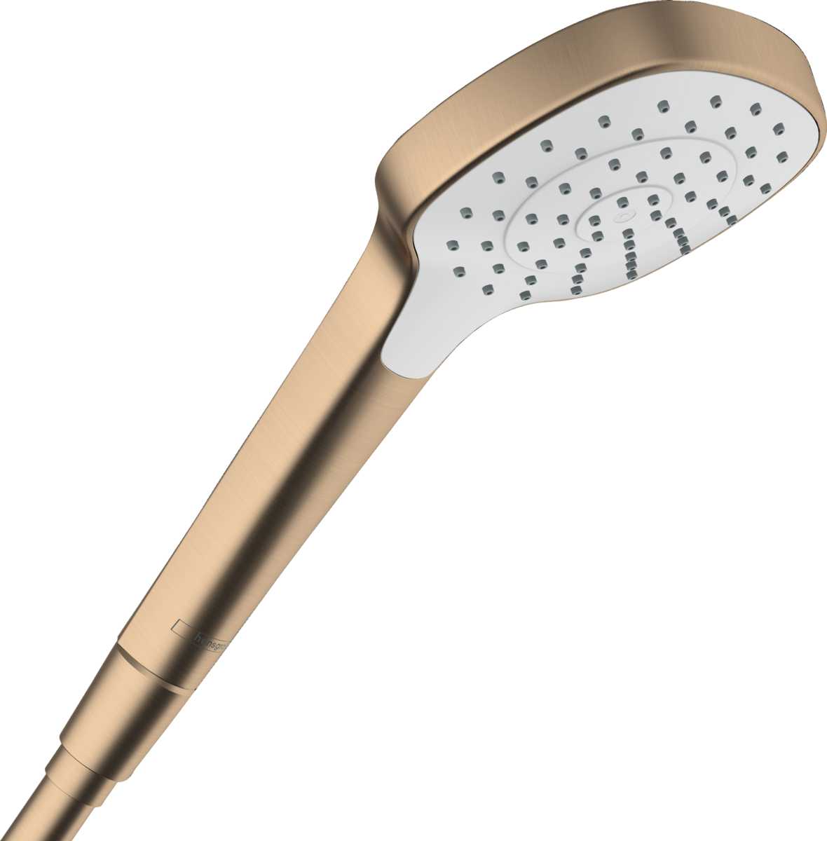 Hansgrohe Croma E Hand Shower 110 1jet - Brushed Bronze - 26814140 - TAP 'N' SHOWER