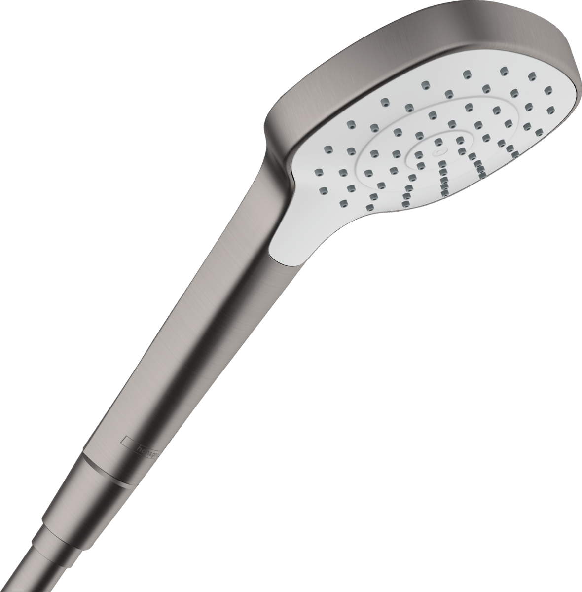 Hansgrohe Croma E Hand Shower 110 1jet Ecosmart 9 L/min - Brushed Black Chrome - 26815340 - TAP 'N' SHOWER