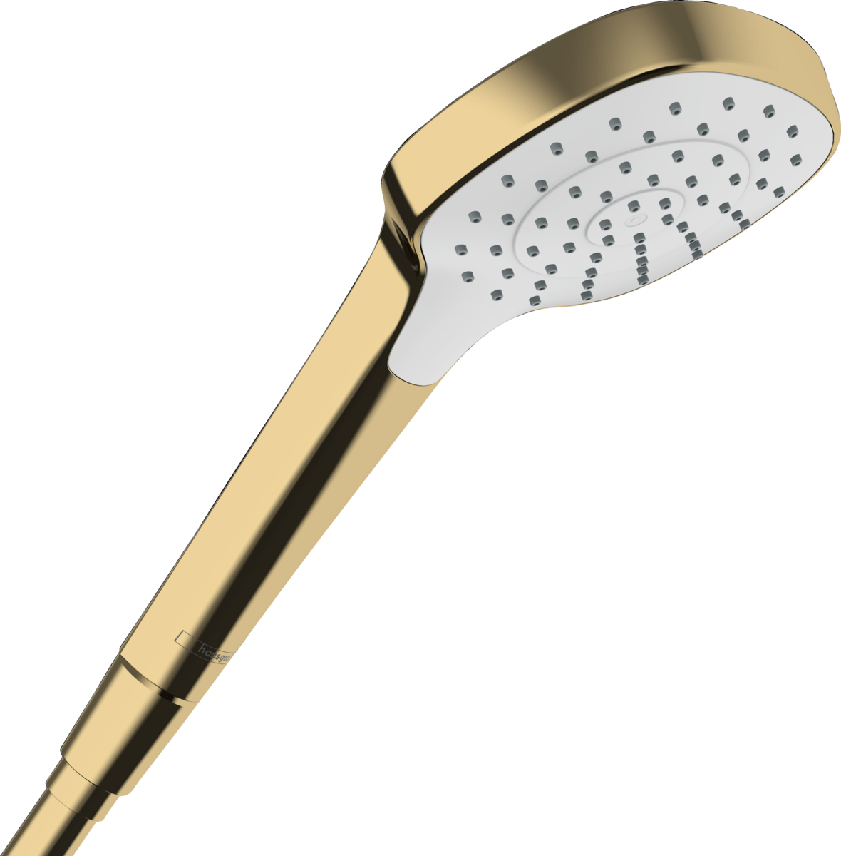 Hansgrohe Croma E Hand Shower 110 1jet Ecosmart 9 L/min - Polished Gold - optic - 26815990 - TAP 'N' SHOWER
