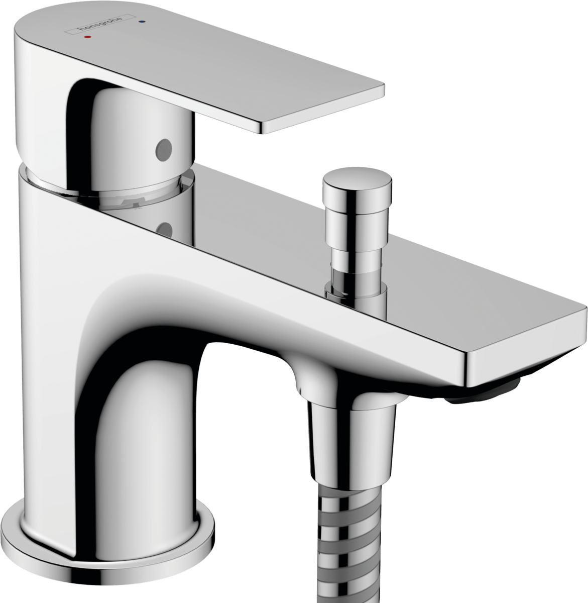 Hansgrohe Rebris E Single Lever Bath And Shower Mixer Monotrou With 2 Flow Rates - Chrome - 72437000 - TAP 'N' SHOWER