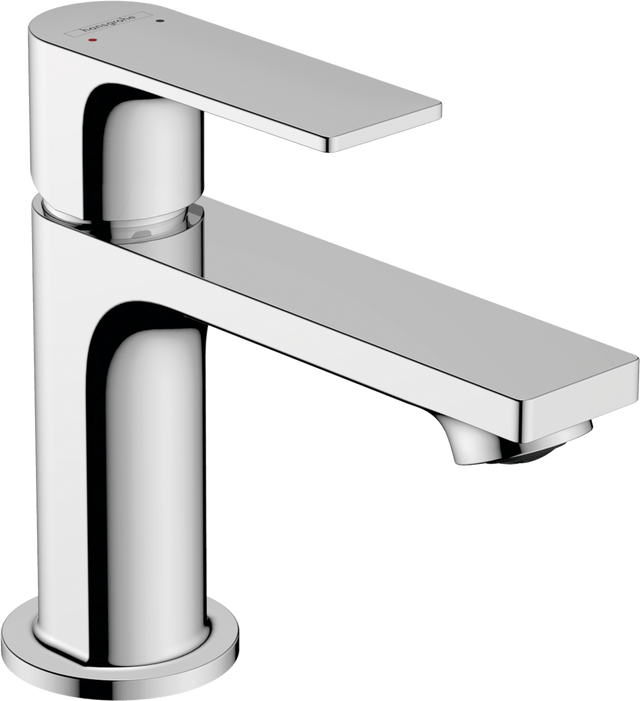 Hansgrohe Rebris E Single Lever Basin Mixer 80 With Pop - up Waste Set - Chrome - 72550000 - TAP 'N' SHOWER