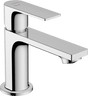Hansgrohe Rebris E Single Lever Basin Mixer 80 Coolstart With Metal Pop - up Waste Set - Chrome - 72585000 - TAP 'N' SHOWER