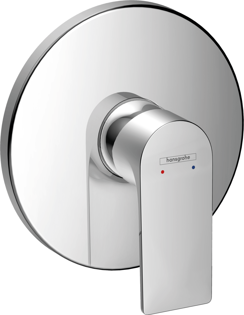 Hansgrohe Rebris E Single Lever Shower Mixer For Concealed Installation For Ibox Universal - Chrome - 72668000 - TAP 'N' SHOWER