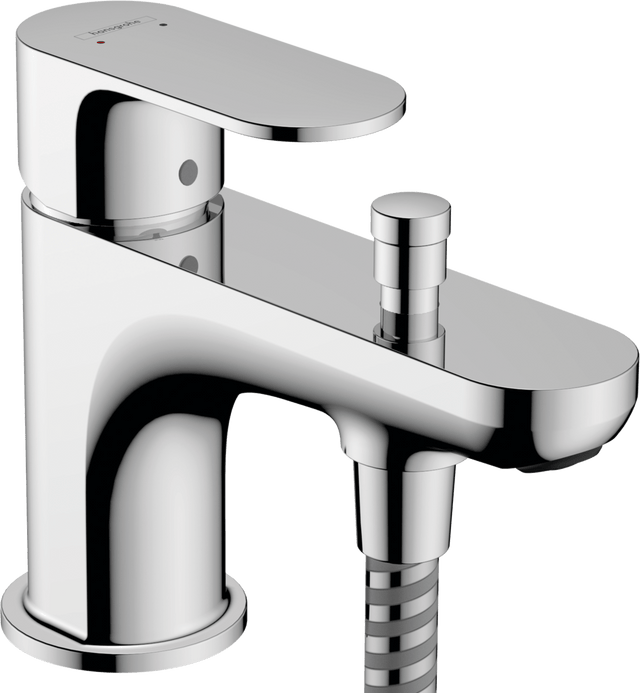 Hansgrohe Rebris S Single Lever Bath And Shower Mixer Monotrou With 2 Flow Rates - Chrome - 72436000 - TAP 'N' SHOWER