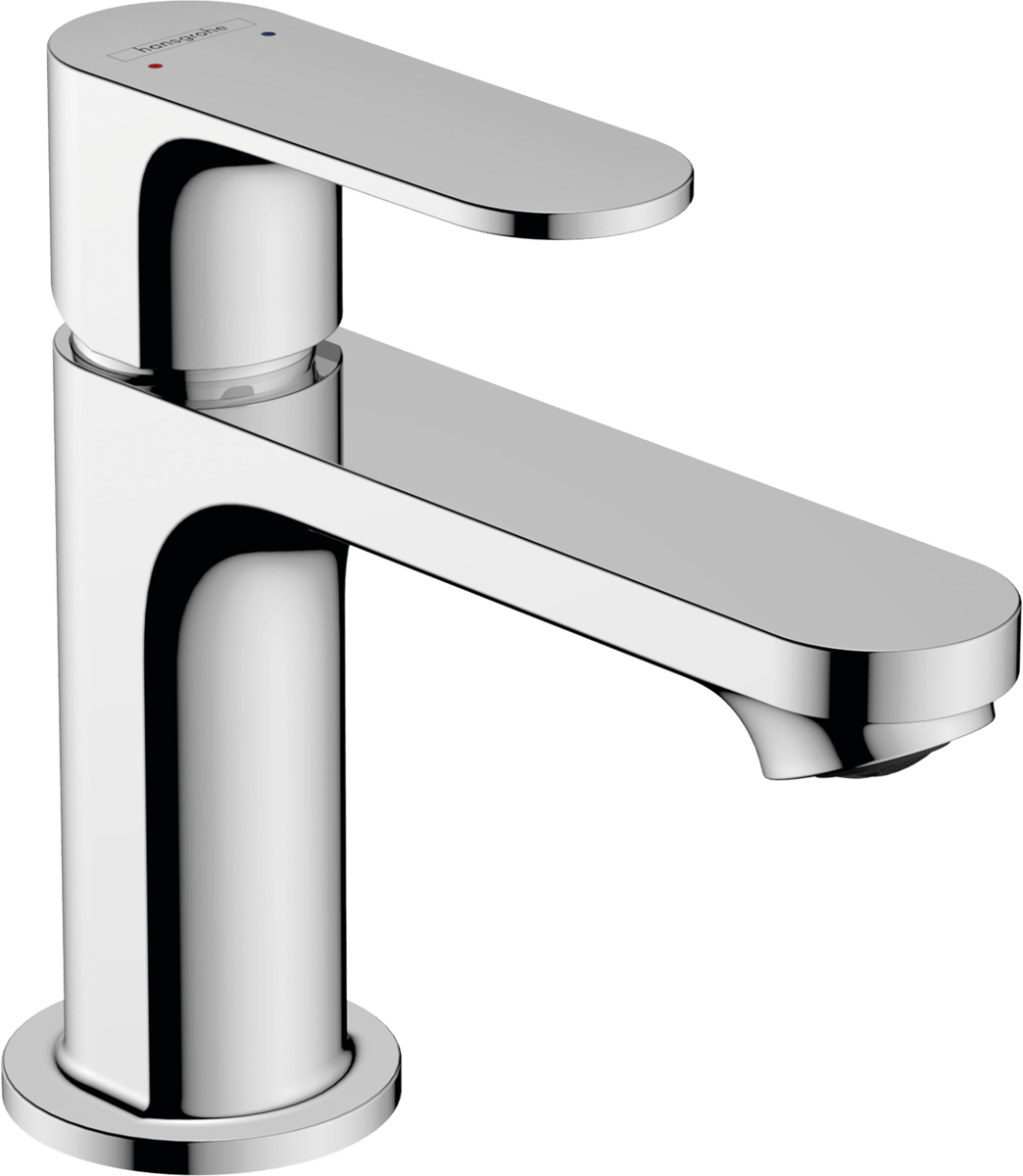 Hansgrohe Rebris S Single Lever Basin Mixer 80 With Pop - up Waste Set - Chrome - 72510000 - TAP 'N' SHOWER