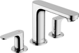 Hansgrohe Rebris S 3 - hole Basin Mixer 110 With Pop - up Waste Set - Chrome - 72530000 - TAP 'N' SHOWER