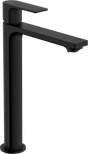 Hansgrohe Rebris E Single Lever Basin Mixer 240 Coolstart For Washbowls With Pop - up Waste Set - Matt Black - 72581670 - TAP 'N' SHOWER
