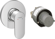 Hansgrohe Rebris S Single Lever Shower Mixer Set For Concealed Installation - Chrome - 72648000 - TAP 'N' SHOWER
