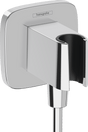 Hansgrohe FixFit Q Wall Outlet With Shower Holder - Chrome - 26887000 - TAP 'N' SHOWER