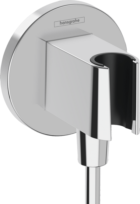 Hansgrohe FixFit S Wall Outlet With Shower Holder - Chrome - 26888000 - TAP 'N' SHOWER