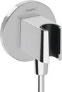 Hansgrohe FixFit S Wall Outlet With Shower Holder - Chrome - 26888000 - TAP 'N' SHOWER