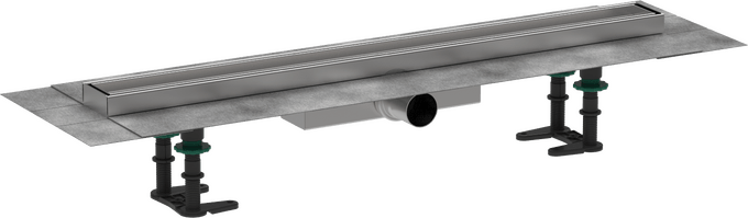 Hansgrohe Raindrain Compact Complete Set Shower Drain 700 Tileable For Flat Installation - 56165000 - TAP 'N' SHOWER