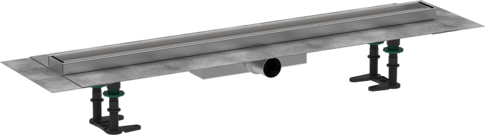 Hansgrohe RainDrain Compact Complete Set Shower Drain 800 For Flat Installation - 56167000 - TAP 'N' SHOWER