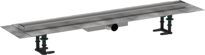 Hansgrohe RainDrain Compact Complete Set Shower Drain 900 Tileable For Flat Installation - 56169000 - TAP 'N' SHOWER