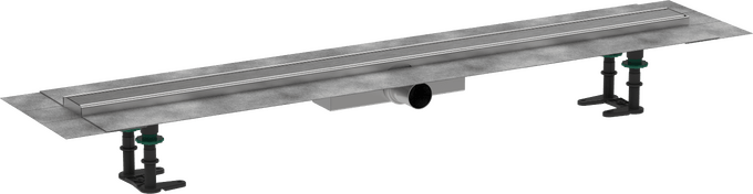 Hansgrohe RainDrain Compact Complete set shower drain 700 for standard installation - 56170800 - TAP 'N' SHOWER