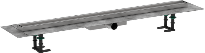 Hansgrohe RainDrain Compact Complete Set Shower Drain 1000 Tileable For Flat Installation - 56171000 - TAP 'N' SHOWER