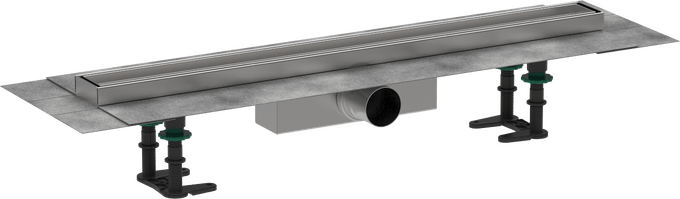 Hansgrohe RainDrain Compact Complete Set Shower Drain 700 For Standard Installation - 56177000 - TAP 'N' SHOWER