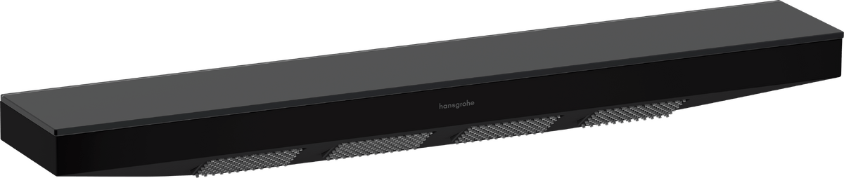 Hansgrohe Rainfinity Shoulder shower 500 1jet with shower shelf - Matt Black - 26243670 - TAP 'N' SHOWER