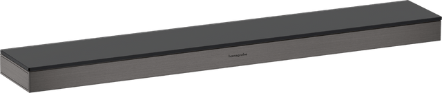 Hansgrohe Rainfinity Shelf 500 - Brushed Black Chrome - 26844340 - TAP 'N' SHOWER