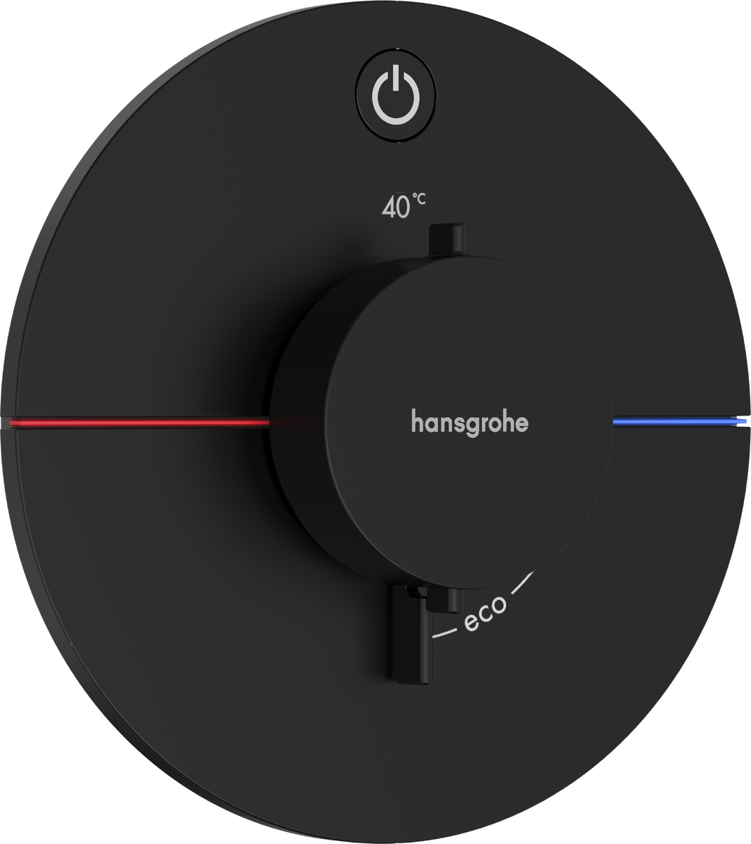 Hansgrohe Showerselect Comfort S Valve - Matt Black - 15553670 - TAP 'N' SHOWER