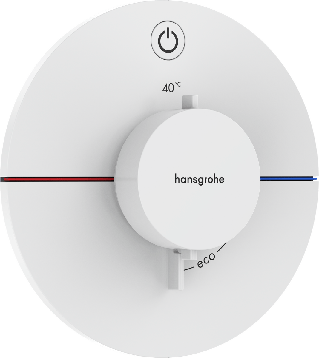 Hansgrohe Showerselect Comfort S Valve - Matt White - 15553700 - TAP 'N' SHOWER