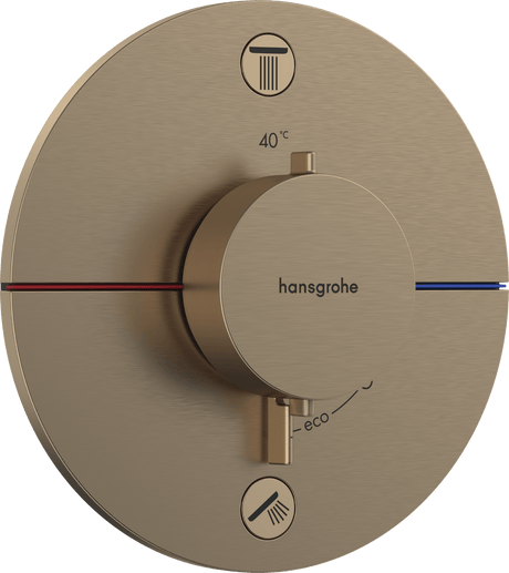 Hansgrohe Showerselect Comfort S Valve - Brushed Bronze - 15556140 - TAP 'N' SHOWER