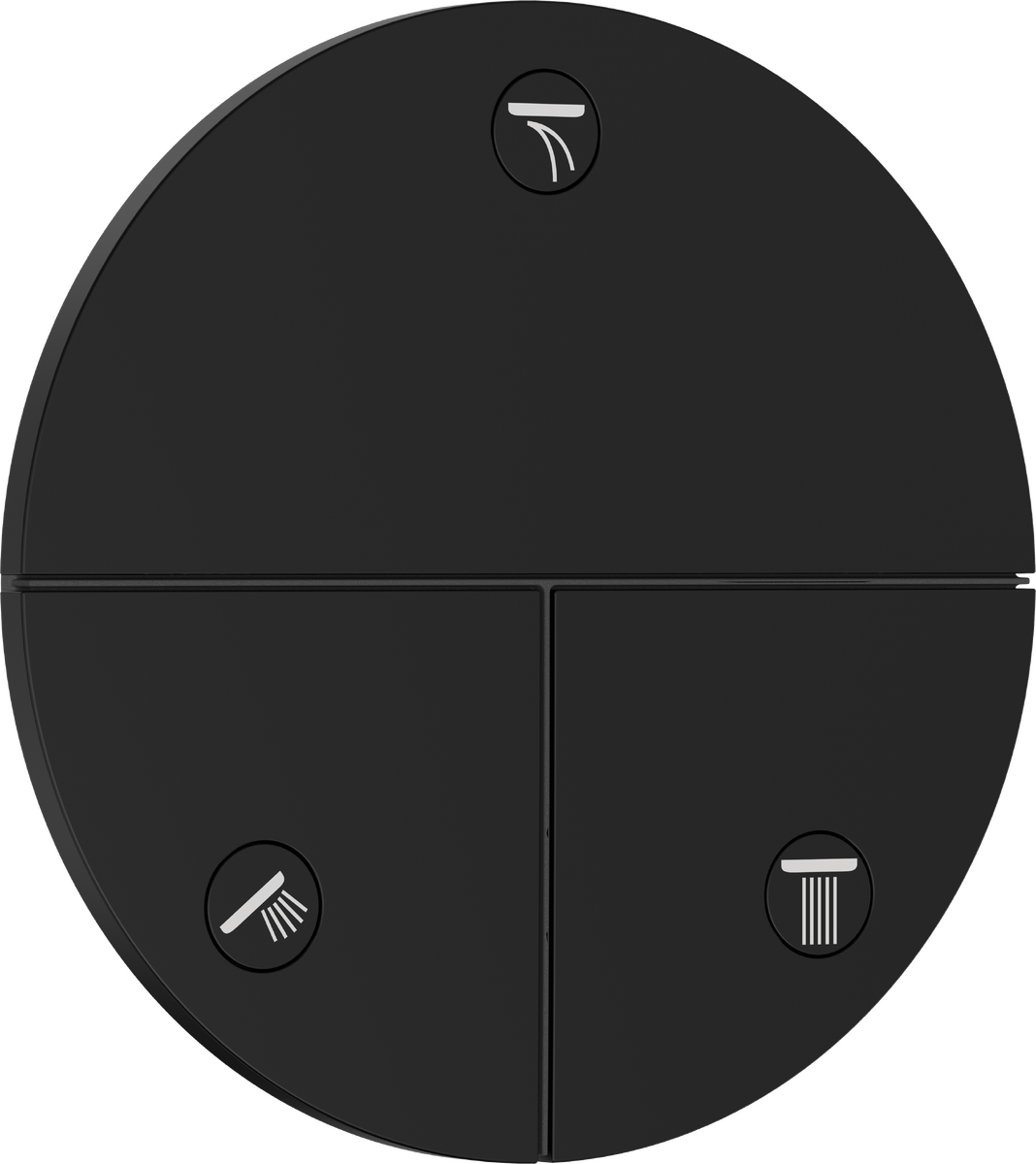 Hansgrohe Showerselect Comfort S Valve - Matt Black - 15558670 - TAP 'N' SHOWER