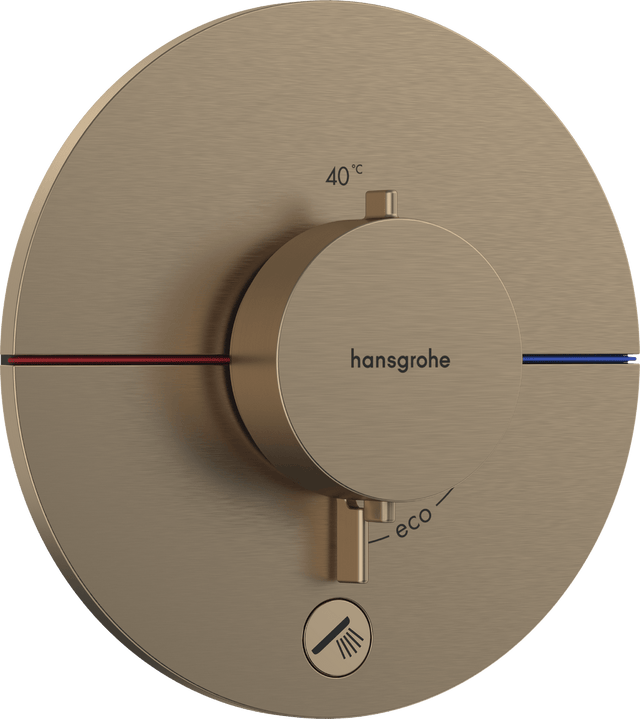 Hansgrohe Showerselect Comfort S Valve - Brushed Bronze - 15562140 - TAP 'N' SHOWER