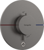 Hansgrohe Showerselect Comfort S Valve - Brushed Black Chrome - 15562340 - TAP 'N' SHOWER