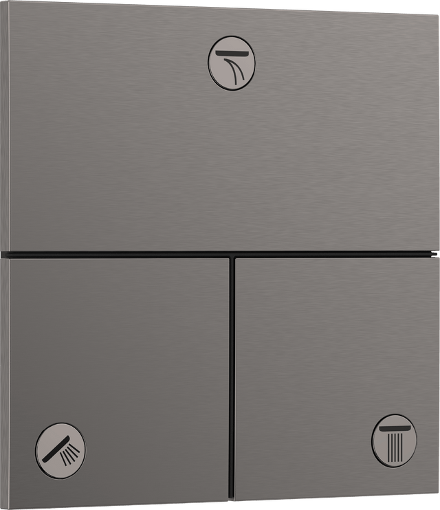 Hansgrohe Showerselect Comfort E Valve - Brushed Black Chrome - 15573340 - TAP 'N' SHOWER