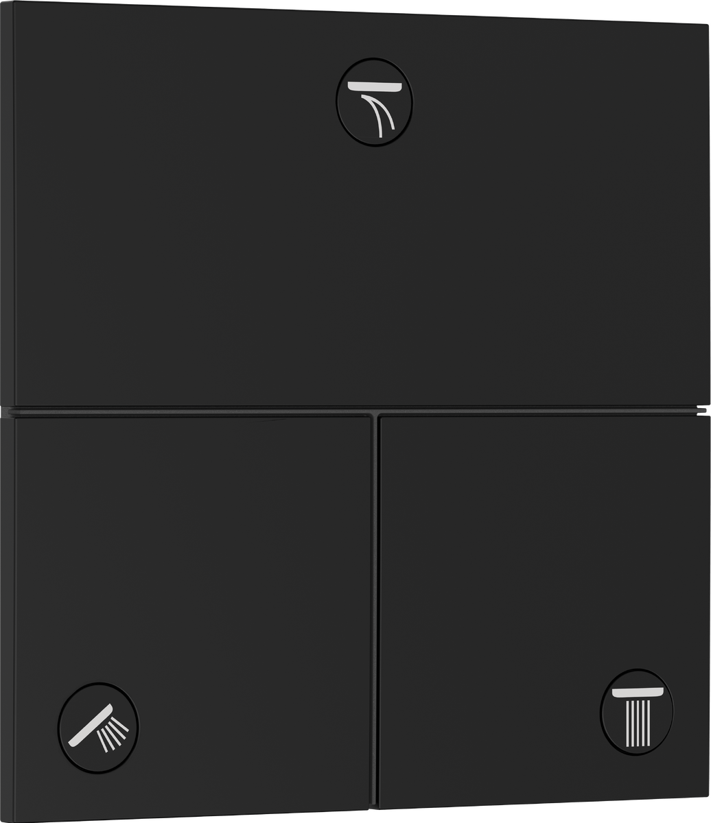 Hansgrohe Showerselect Comfort E Valve - Matt Black - 15573670 - TAP 'N' SHOWER