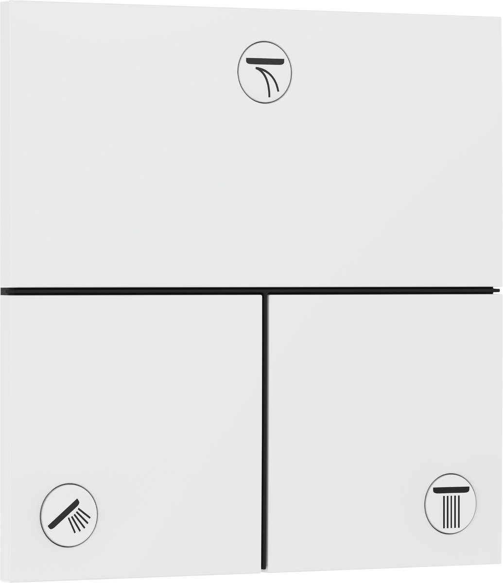 Hansgrohe Showerselect Comfort E Valve - Matt White - 15573700 - TAP 'N' SHOWER