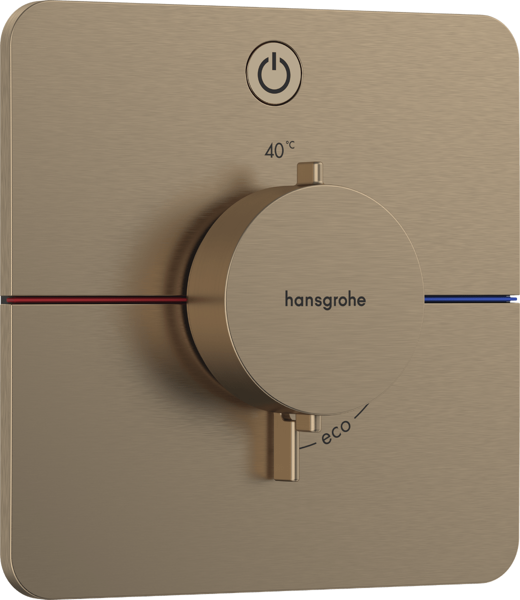 Hansgrohe Showerselect Comfort Q Valve - Brushed Bronze - 15581140 - TAP 'N' SHOWER