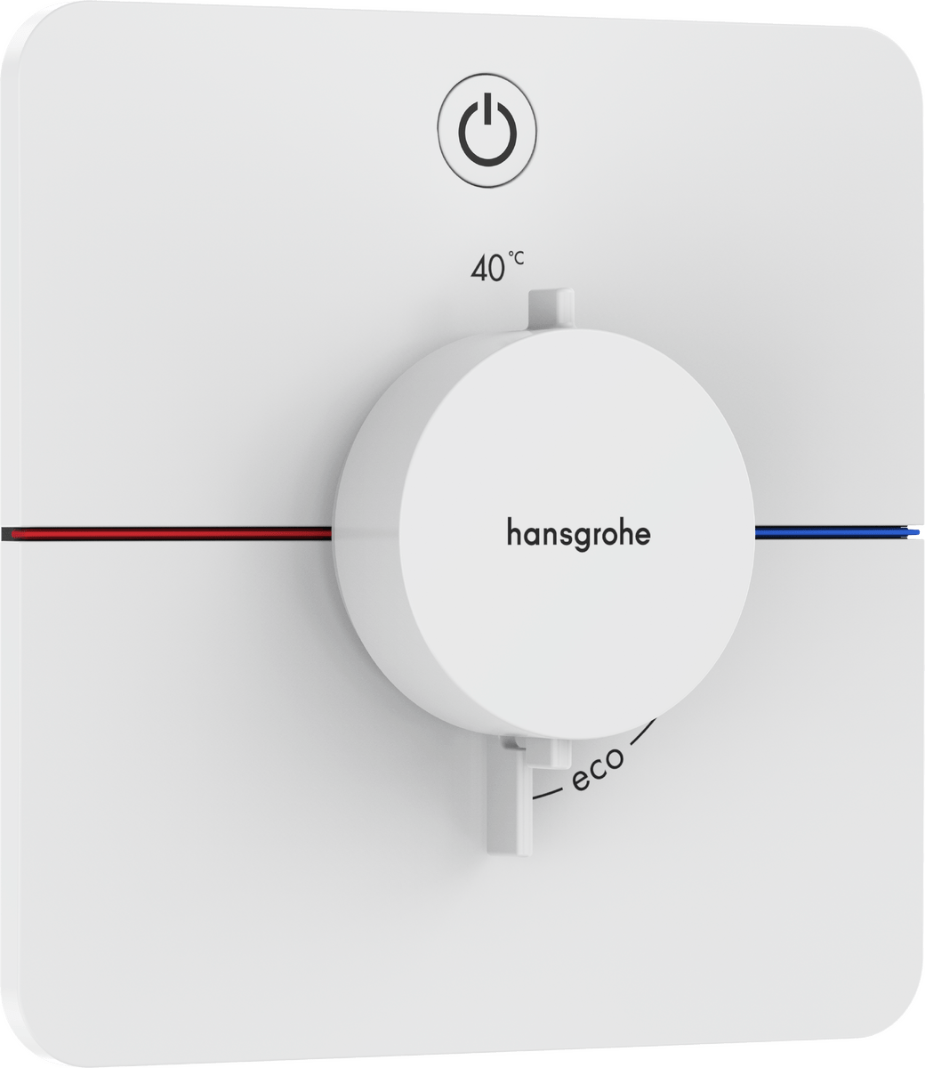 Hansgrohe Showerselect Comfort Q Valve - Matt White - 15581700 - TAP 'N' SHOWER