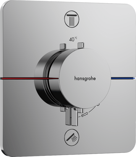 Hansgrohe ShowerSelect Comfort Q Valve - Chrome - 15583000 - TAP 'N' SHOWER