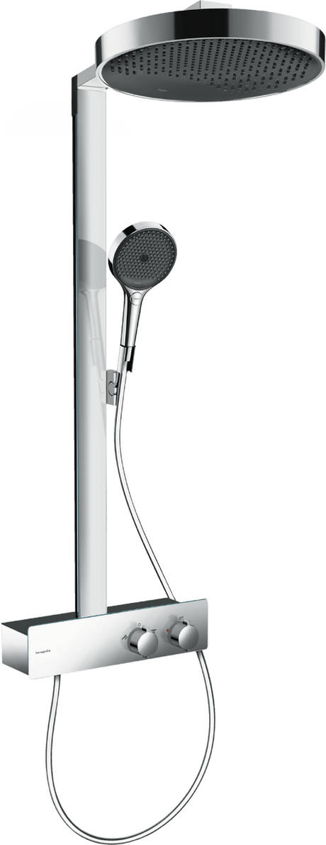 Hansgrohe Rainfinity Shower 360 1jet Overhead with Bar Shower - Chrome - 26853000 - TAP 'N' SHOWER
